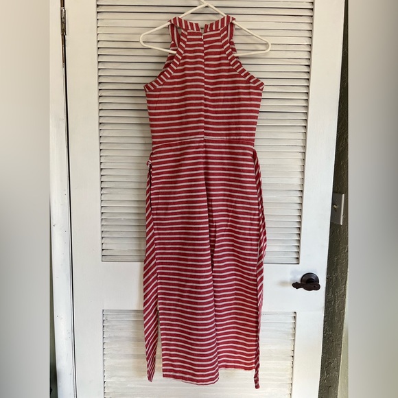 Red and white striped romper - Picture 4 of 5